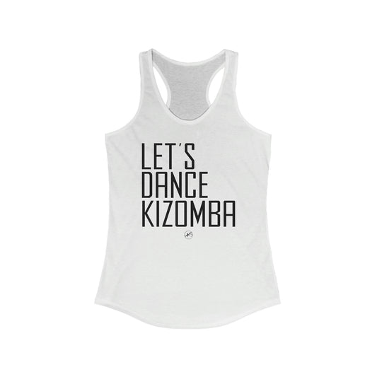Lets Dance Kizomba Racerback Tank